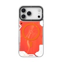 Apple iPhone 17 Pro Max Uyumlu Kılıf M-safe Şarj Özellikli Parlak Kumlu Sıvılı Tasarımlı Galaxy Fantasy Serisi Kapak
