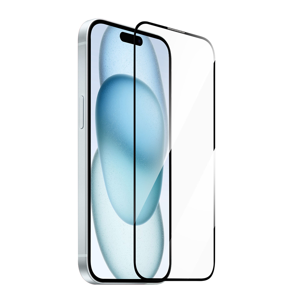Apple iPhone 17 Pro Uyumlu Wiwu SQ-008 Oleofobik Easy Install Darbeye Karşı Dayanıklı Temperli Cam Ekran Koruyucu + Kolay Uygulama Aparatlı