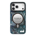 Apple iPhone 17 Pro Uyumlu Kılıf M-safe Şarj Özellikli Kamera Denetim Butonlu Youngkit Technology Serisi Kapak