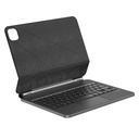 Apple iPad Pro 13 2025 M5 Uyumlu Wiwu MK-003 Gizli Kalem Bölmeli Klavyeli Standlı Kılıf