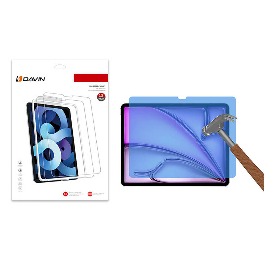 Apple iPad Pro 13 2025 Uyumlu Davin Tablet Nano Ekran Koruyucu