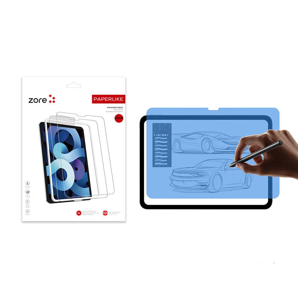 [RNZ-TA126837] Apple iPad Pro 11 2025 M5 Uyumlu Zore Paper-Like Ekran Koruyucu
