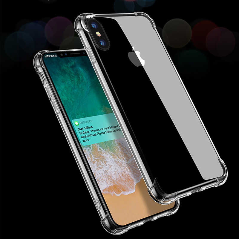 [RNZ-TA14212] Apple iPhone XS Max Uyumlu Kılıf Zore Nitro Anti Shock Silikon