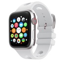 Apple Watch 44mm Uyumlu Delikli Tasarım Zore KRD-147 Silikon Kordon