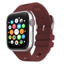 Apple Watch 44mm Uyumlu Delikli Tasarım Zore KRD-147 Silikon Kordon