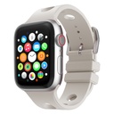 Apple Watch 44mm Uyumlu Delikli Tasarım Zore KRD-147 Silikon Kordon