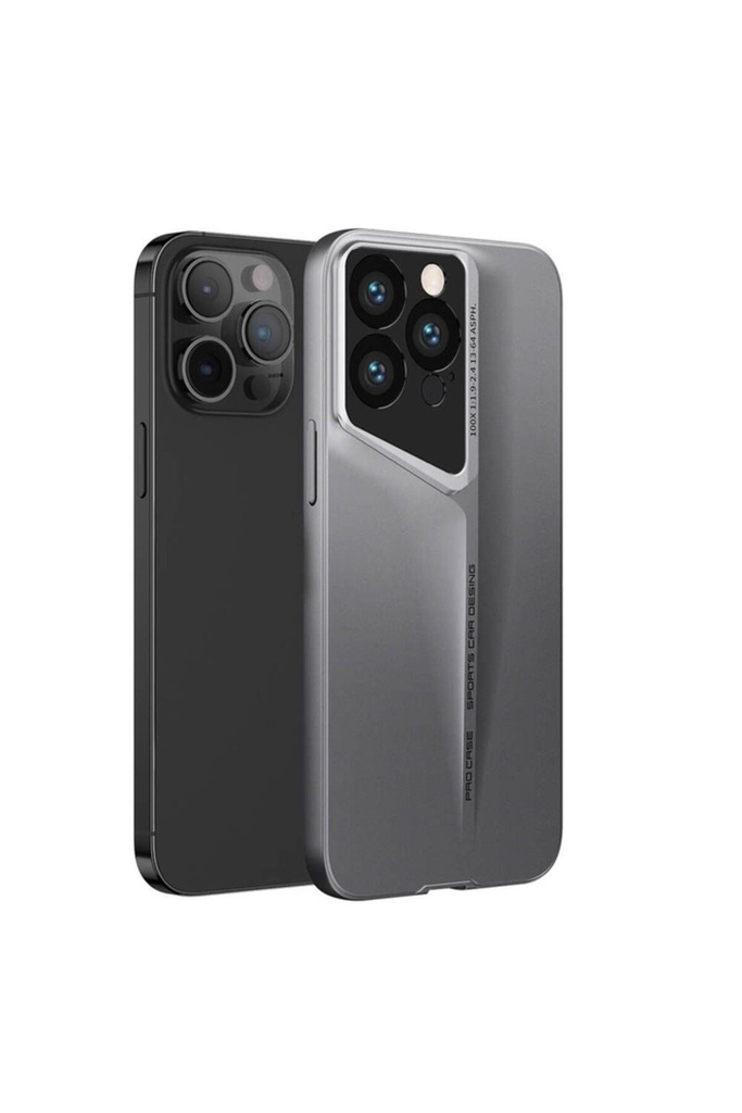 Apple iPhone 15 Pro Max Uyumlu Kılıf Ultra İnce Kamera Korumalı Sert Rubber Zore Procase Kapak