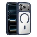 Apple iPhone 17 Pro Max Uyumlu Kılıf M-Safe Şarj Özellikli Metal Kamera Çerçeveli Zore Tiko Kapak