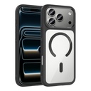 Apple iPhone 17 Pro Max Uyumlu Kılıf M-Safe Şarj Özellikli Metal Kamera Çerçeveli Zore Tiko Kapak