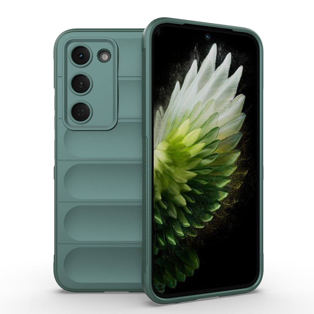 Tecno Spark 40 Pro Uyumlu Kılıf Esnek TPU Oyuklu Arka Yüzey Tasarımlı Zore Etnik Silikon Kapak