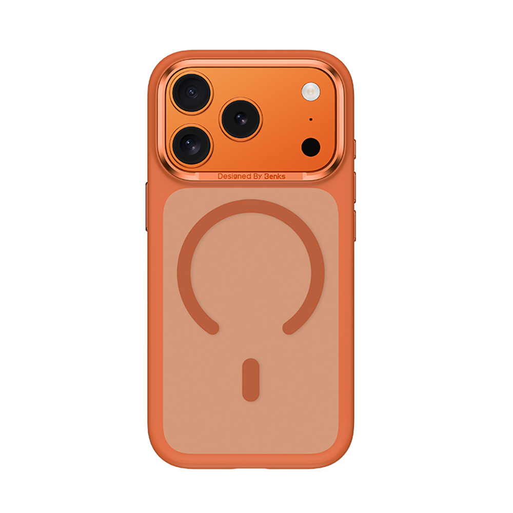 Apple iPhone 17 Pro Uyumlu Kılıf M-Safe Şarj Özellikli Benks Mist C-Magnet Kapak