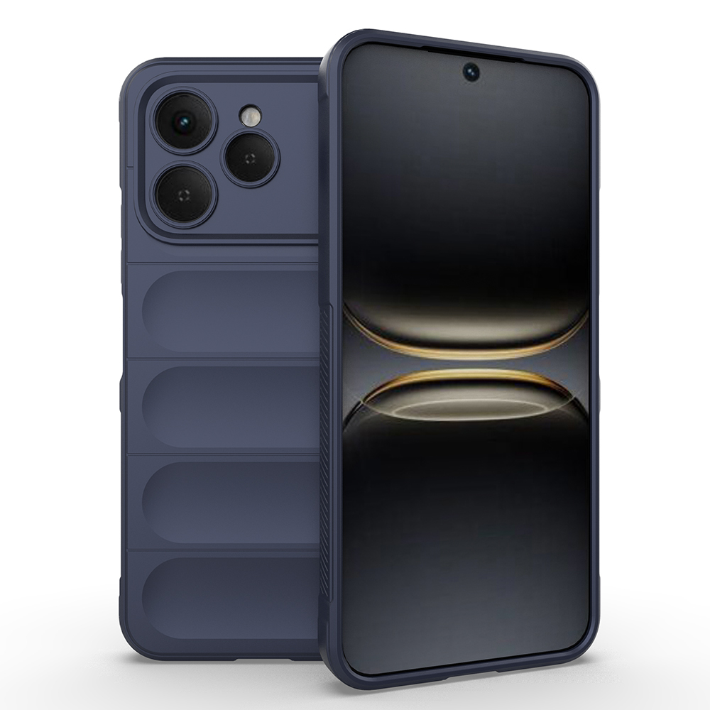 Tecno Spark 40 Uyumlu Kılıf Esnek TPU Oyuklu Arka Yüzey Tasarımlı Zore Etnik Silikon Kapak