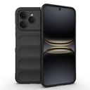 Tecno Spark 40 Uyumlu Kılıf Esnek TPU Oyuklu Arka Yüzey Tasarımlı Zore Etnik Silikon Kapak