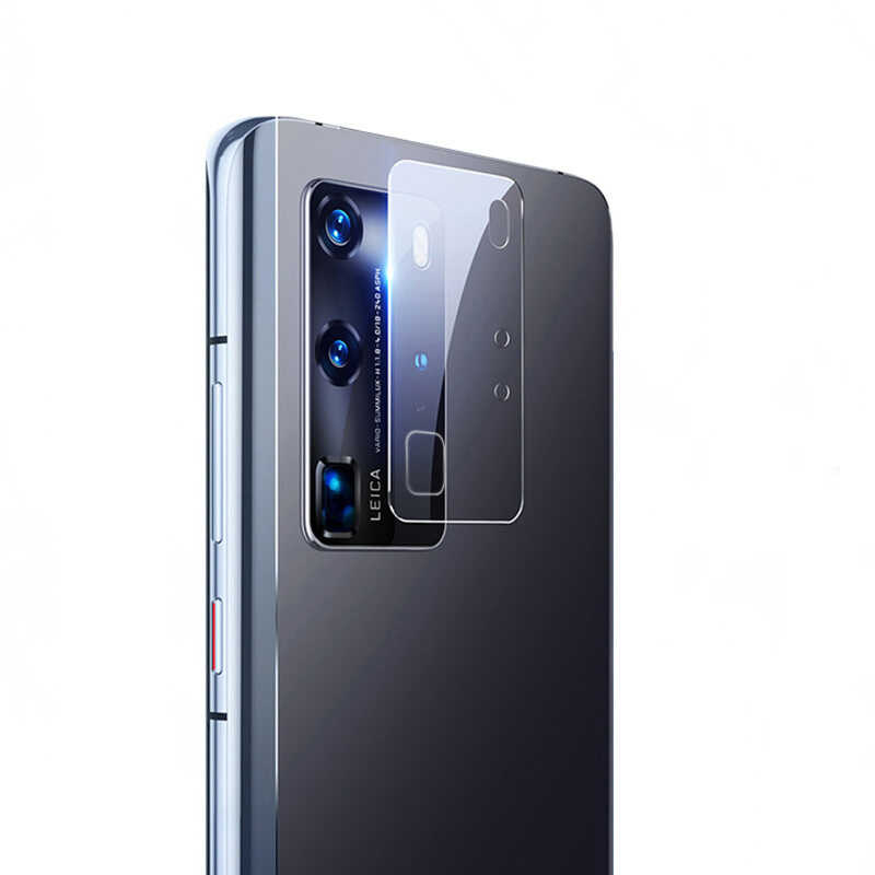 Huawei P40 Pro Uyumlu Zore Kamera Lens Koruyucu Cam Filmi