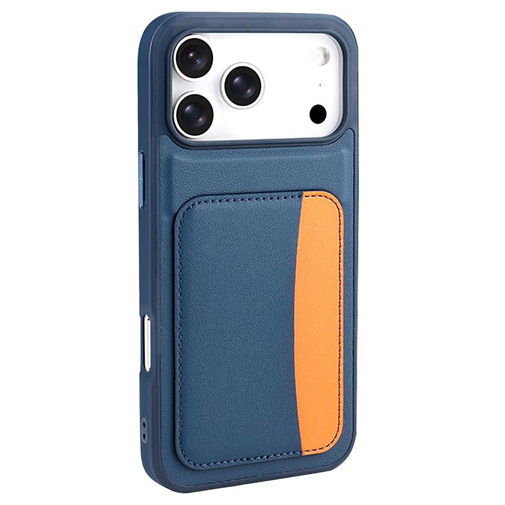 Apple iPhone 17 Pro Max Uyumlu Kılıf Kartlıklı Zore X-Kart Silikon Kapak