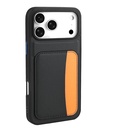 Apple iPhone 17 Pro Max Uyumlu Kılıf Kartlıklı Zore X-Kart Silikon Kapak