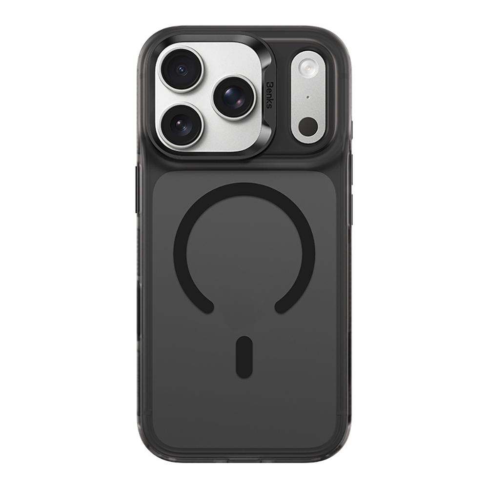 Apple iPhone 17 Pro Max Uyumlu Kılıf M-Safe Şarj Özellikli Benks C-Magnet Lucid Armor Kapak