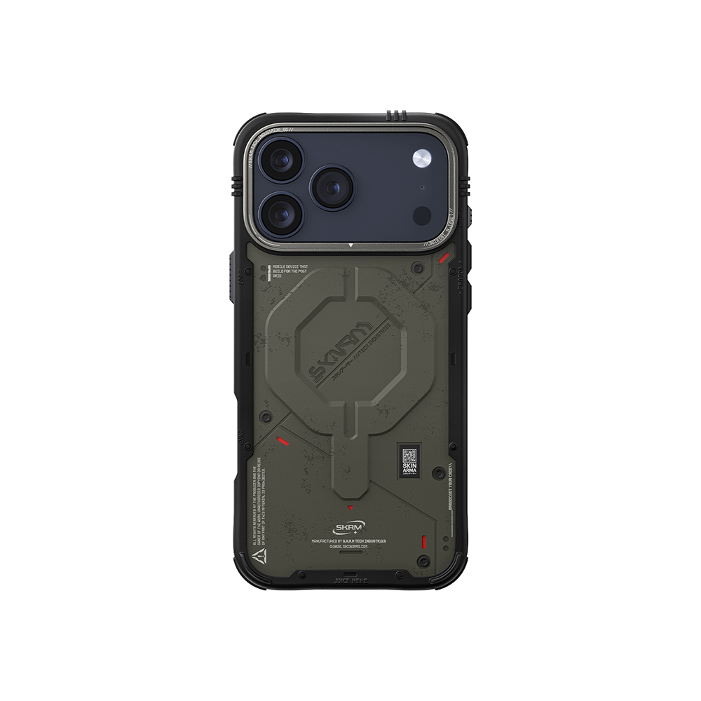 Apple iPhone 17 Pro Max Uyumlu Kılıf M-Safe Şarj Özellikli Airbag Tasarımlı Skinarma Vigor Kapak