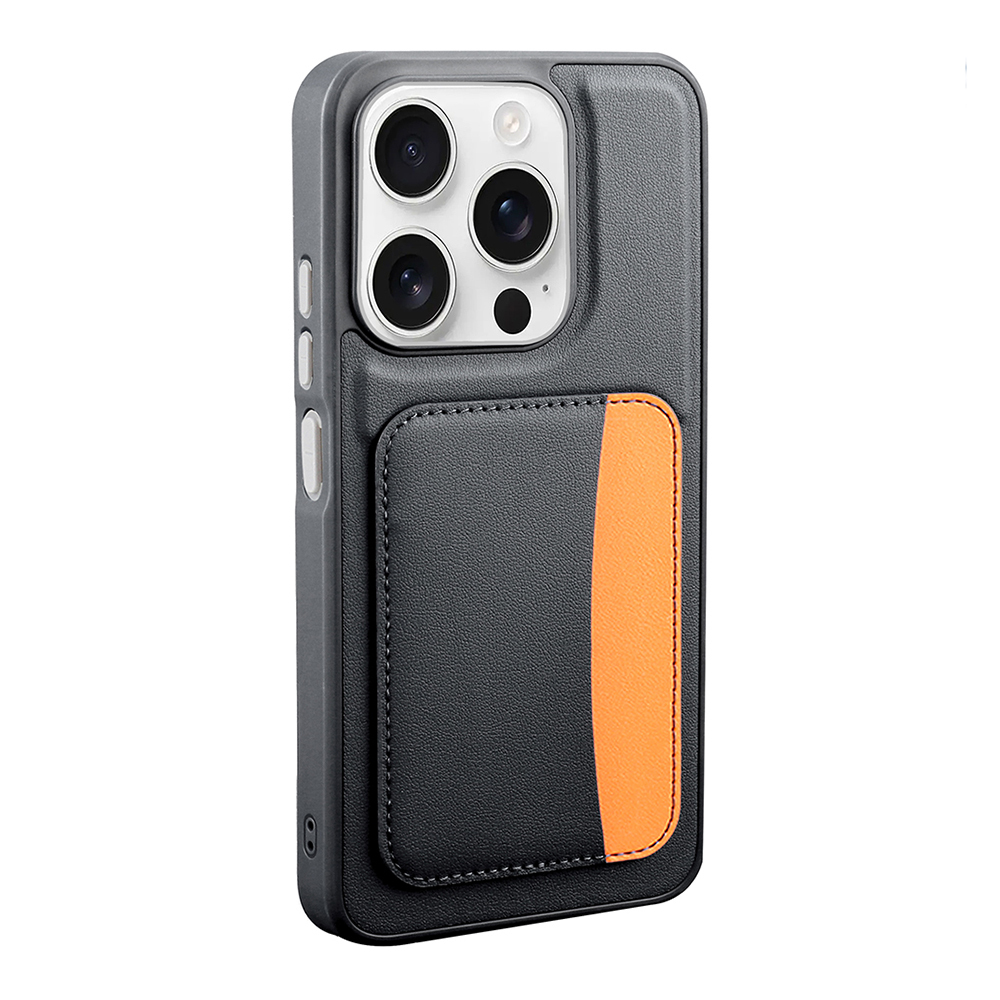 [RNZ-TA127145] Xiaomi Redmi 15C Uyumlu Kılıf Kartlıklı Zore X-Kart Silikon Kapak (Siyah)