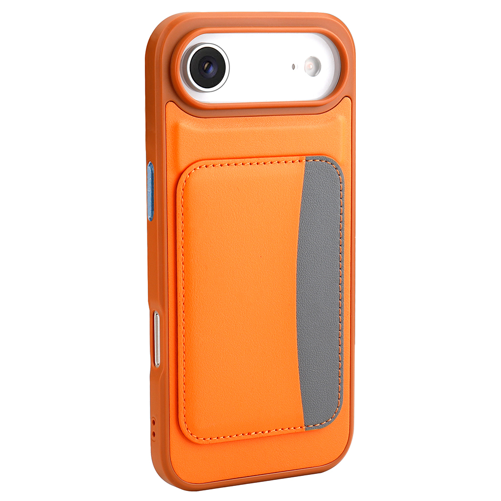 Apple iPhone 17 Air Uyumlu Kılıf Kartlıklı Zore X-Kart Silikon Kapak