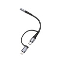 Go-Des GD-UC173 3.5mm Jack Girişli Type-C ve Lightning 2in1 Ses Kablosu