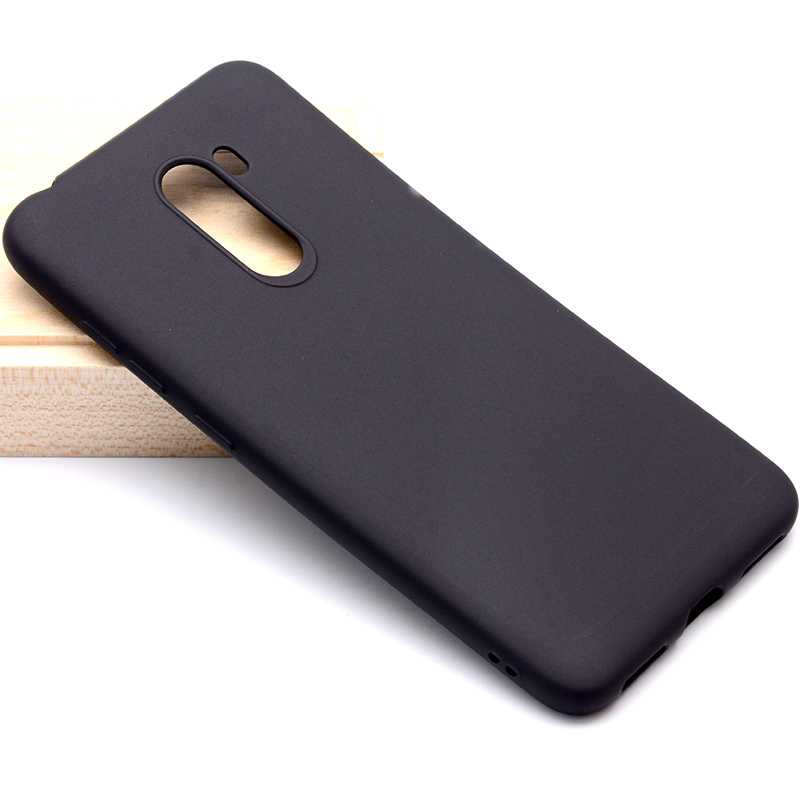 [RNZ-TA14267] Xiaomi Pocophone F1 Uyumlu Kılıf Zore Premier Silikon Kapak (Siyah)