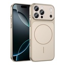 Apple iPhone 15 Pro Uyumlu Kılıf Zore M-Safe Şarj Özellikli Kamera Korumalı Formen Kapak