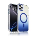 Apple iPhone 15 Pro Max Uyumlu Kılıf M-safe Şarj Özellikli Transparan Renk Geçişli Zore Toros Kapak