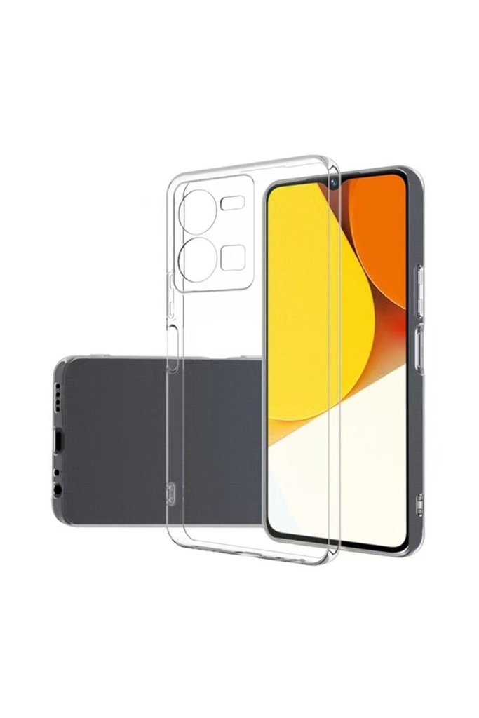Vivo Y35 Uyumlu Kılıf Zore Süper Silikon Kapak