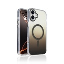 Apple iPhone 16 Uyumlu Kılıf M-safe Şarj Özellikli Transparan Renk Geçişli Zore Toros Kapak