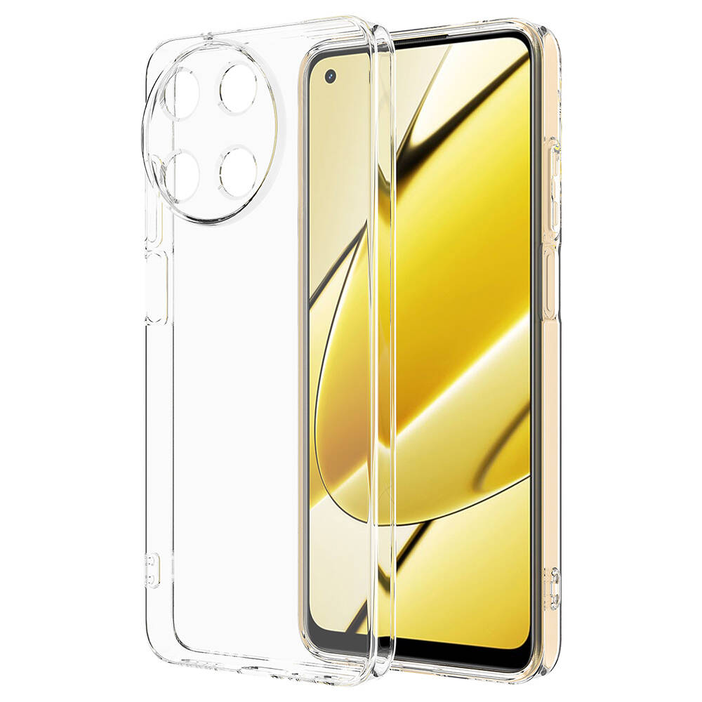 Realme 11 4G Uyumlu Kılıf Zore Süper Silikon Kapak