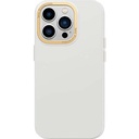 Apple iPhone 14 Pro Max Uyumlu Kılıf Metal Kamera Çerçeveli Recci Glaze Serisi Kapak