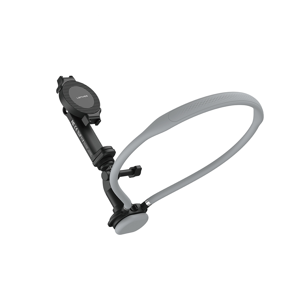 [RNZ-TA126044] Lenyes CR203 2in1 Eller Serbest Magnetik Boyun Askılı Telefon Tutucu