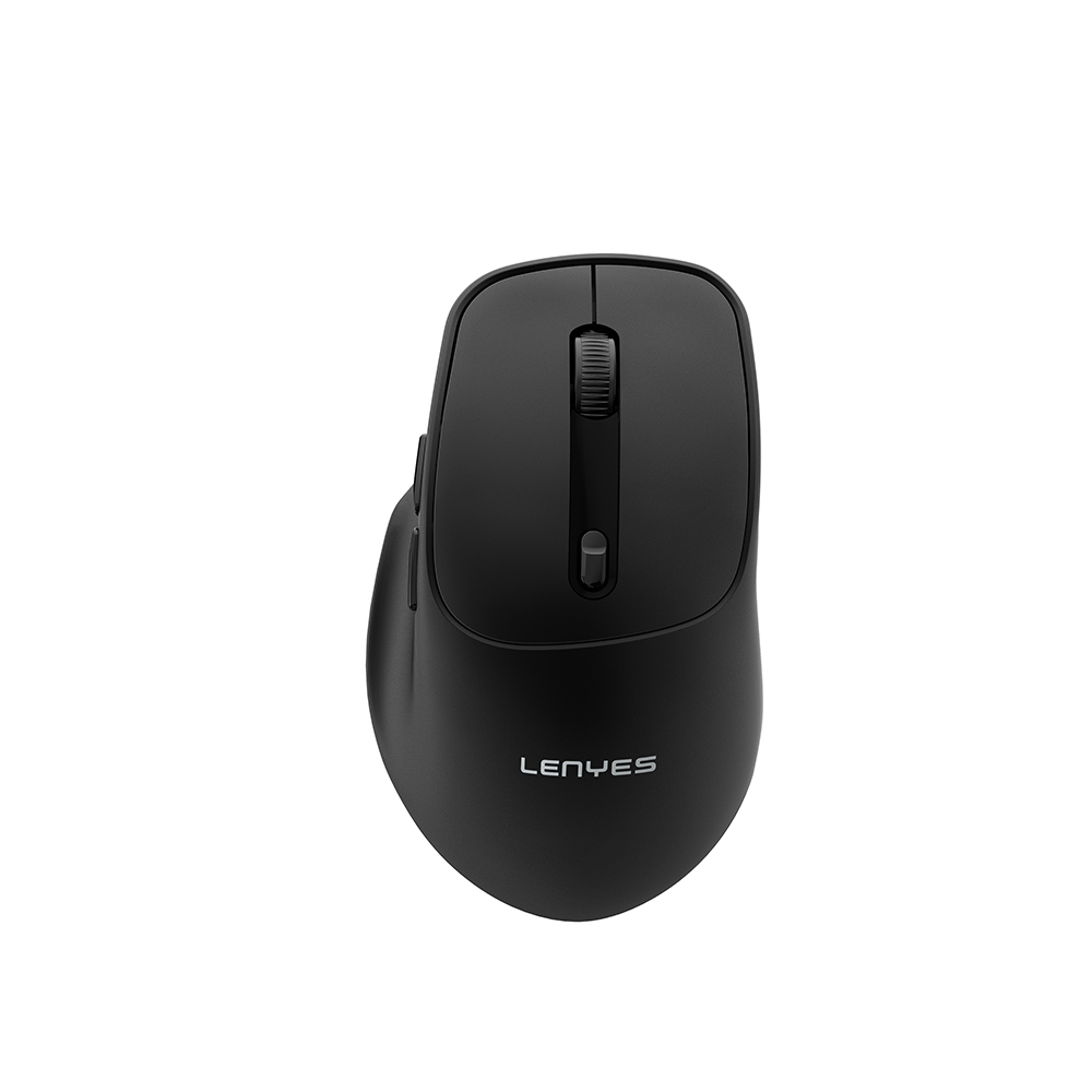 [RNZ-TA126045] Lenyes WS105 Sessiz Buton Tasarımlı Ergonomik Çift Bluetooth Bağlantılı 2.4G Kablosuz Mouse 1600 DPI