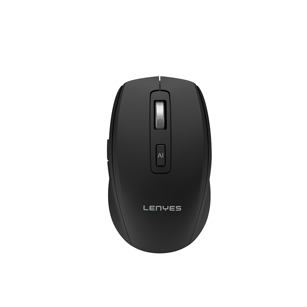 [RNZ-TA126046] Lenyes WS106 Yapay Zeka Destekli Ergonomik Çift Bluetooth Bağlantılı 2.4G Kablosuz Mouse 1200 DPI