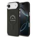 Apple iPhone 17 Air Uyumlu Kılıf Karl Lagerfeld Orjinal Lisanslı M-safe Şarj Özellikli Metal Kamera ve Buton Tasarımlı Paris RSG PU Deri Kapak