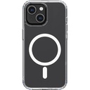 Apple iPhone 14 Uyumlu Kılıf M-safe Şarj Özellikli Airbagli Şeffaf PC Arka Yüzey Recci Magnetik Suction Serisi Kapak