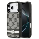 Apple iPhone 17 Pro Uyumlu Kılıf DKNY Orjinal Lisanslı M-safe Şarj Özellikli 3D Yazılı Metal Logolu Kapak
