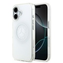 Apple iPhone 17 Uyumlu Kılıf Mercedes Benz Orjinal Lisanslı M-safe Şarj Özellikli Buzlu PC Nostaljik Yıldız Dizayn Kapak