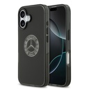Apple iPhone 17 Uyumlu Kılıf Mercedes Benz Orjinal Lisanslı M-safe Şarj Özellikli Buzlu PC Nostaljik Yıldız Dizayn Kapak