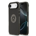 Apple iPhone 17 Air Uyumlu Kılıf Mercedes Benz Orjinal Lisanslı M-safe Şarj Özellikli Buzlu PC Nostaljik Yıldız Dizayn Kapak