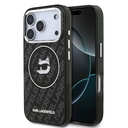 Apple iPhone 17 Pro Uyumlu Kılıf Karl Lagerfeld Orjinal Lisanslı IML Baskılı Choupette Heads Kapak