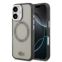 Apple iPhone 17 Uyumlu Kılıf Lacoste Orjinal Lisanslı M-safe Şarj Özellikli İkonik Timsah Logolu Buzlu Kapak