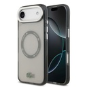 Apple iPhone 17 Air Uyumlu Kılıf Lacoste Orjinal Lisanslı M-safe Şarj Özellikli İkonik Timsah Logolu Buzlu Kapak