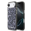 Apple iPhone 17 Air Uyumlu Kılıf Karl Lagerfeld Orjinal Lisanslı M-safe Şarj Özellikli IML Leopar Baskılı Kapak