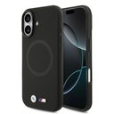 Apple iPhone 17 Uyumlu Kılıf BMW Orjinal Lisanslı M-safe Şarj Özellikli Metal Logolu Delikli M Dizayn Deri Kapak