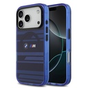 Apple iPhone 17 Pro Uyumlu Kılıf BMW Orjinal Lisanslı M-safe Şarj Özellikli Metal Kamera Butonlu Yatay Şeritli M Dizayn Kapak