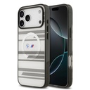 Apple iPhone 17 Pro Max Uyumlu Kılıf BMW Orjinal Lisanslı M-safe Şarj Özellikli Metal Kamera Butonlu Yatay Şeritli M Dizayn Kapak
