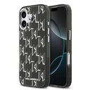 Apple iPhone 17 Uyumlu Kılıf Orjinal Lisanslı M-safe Şarj Özellikli Karl Lagerfeld IML Baskılı Monogram Dizayn Kapak