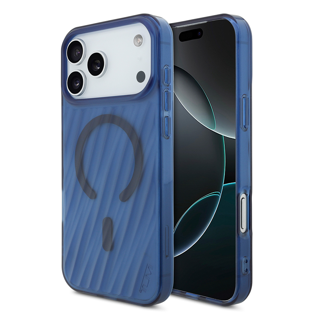 Apple iPhone 17 Pro Max Uyumlu Kılıf TUMI Orjinal Lisanslı M-safe Şarj Özellikli Transparan Kapak